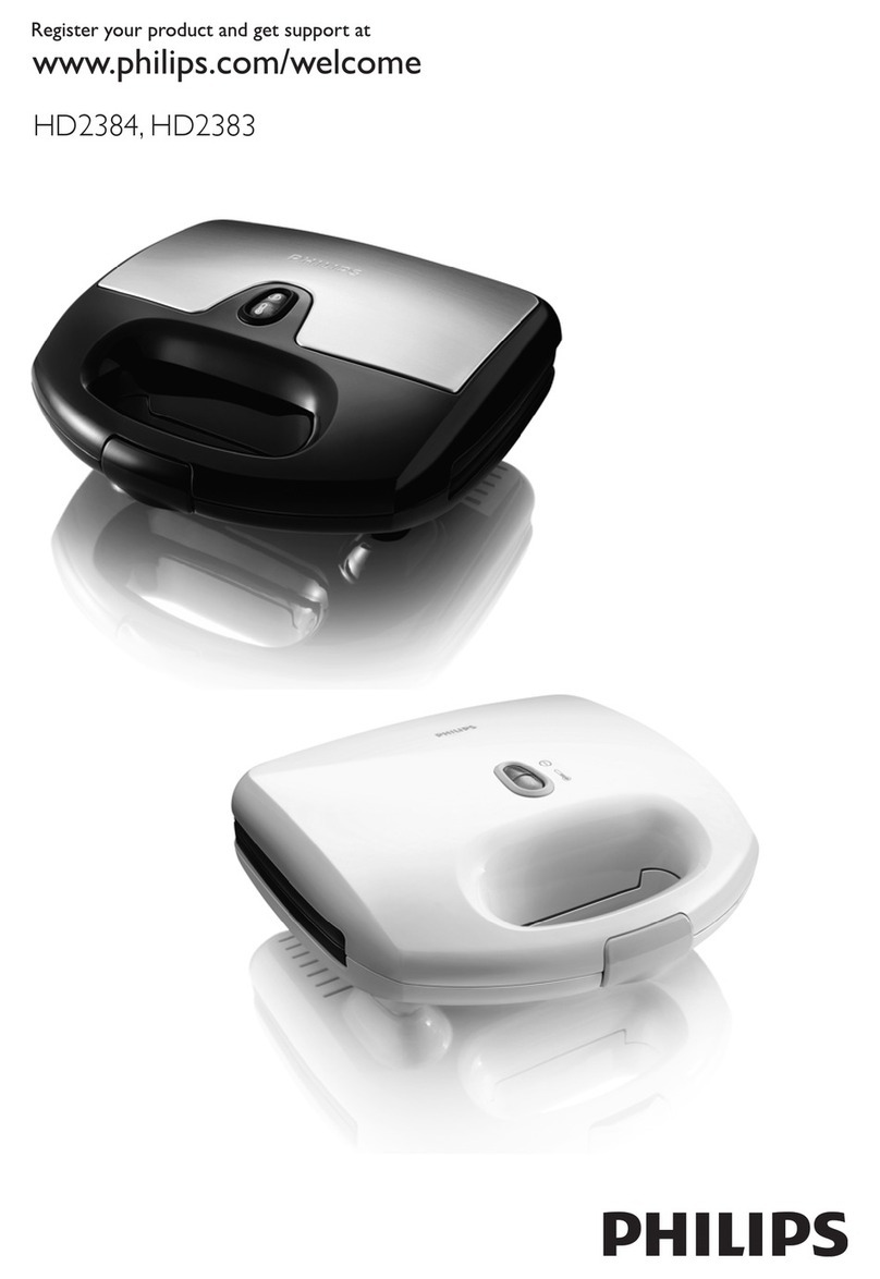 Philips 4222 001 96094 HD2383 User manual Philips 4222 001 96094 HD2383 User manual