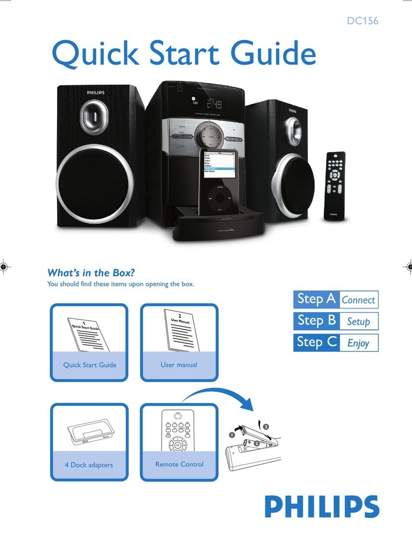 Philips DC156 User manual Philips DC156 User manual