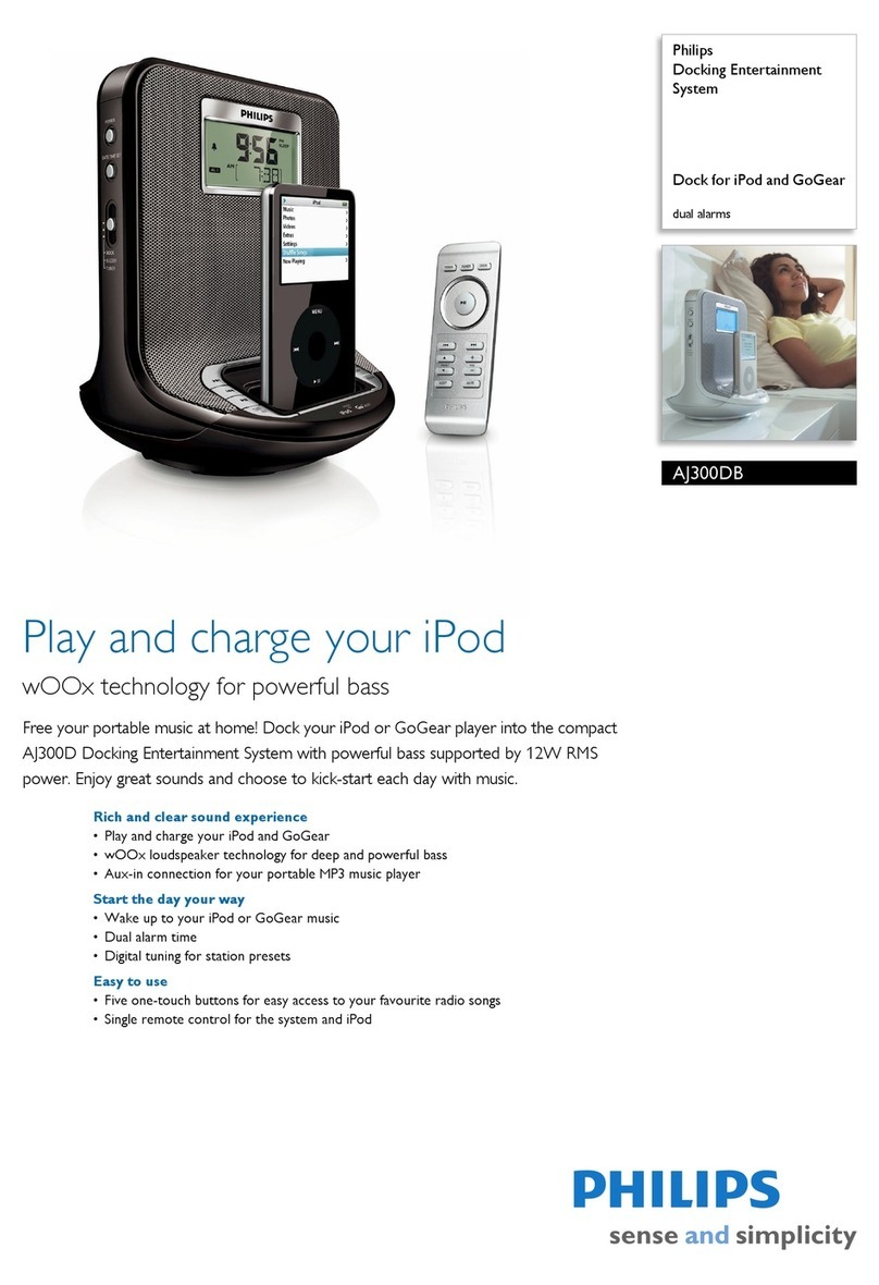 Philips AJ300DB User manual