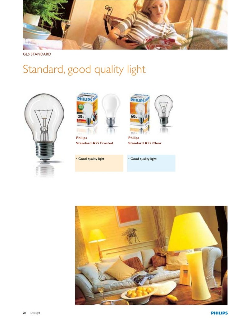 Philips A55 Clear User manual