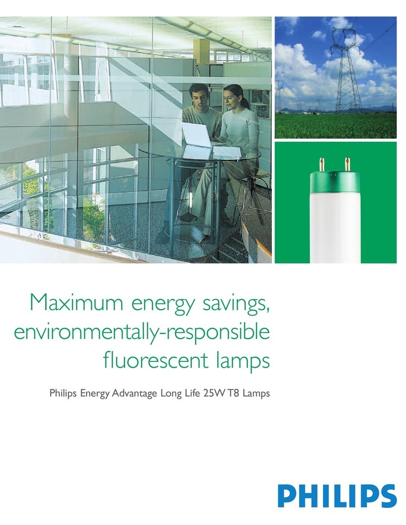 Philips 25W T8 Lamps brochure