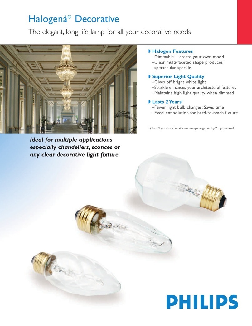Philips Halogen P-8181-C User manual