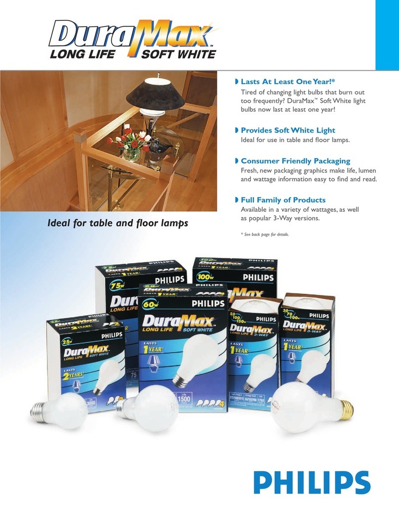 Philips DuraMax Long Life Soft White Specifications