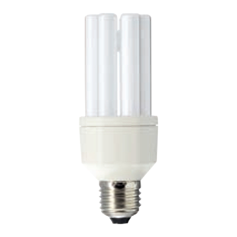Philips Compact Fluorescent Lamp User manual