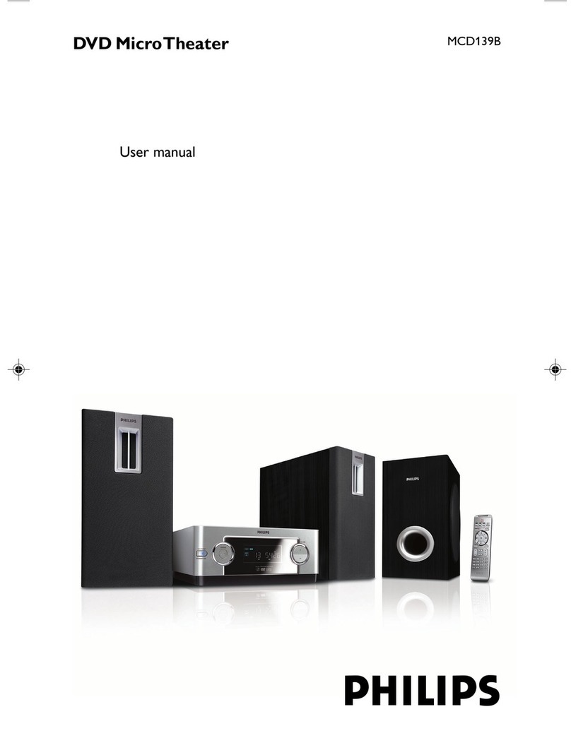 Philips MCD139BDVD User manual