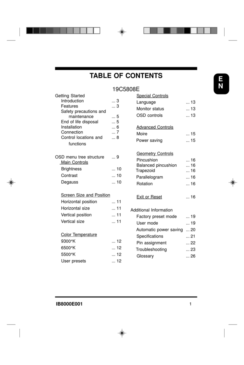 Philips/Magnavox 19C5808E User manual
