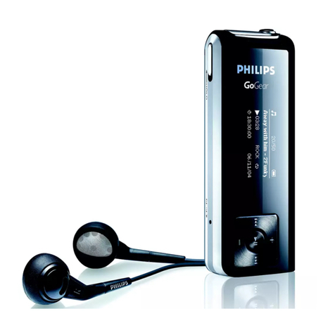 Philips GoGear SA1350 User manual