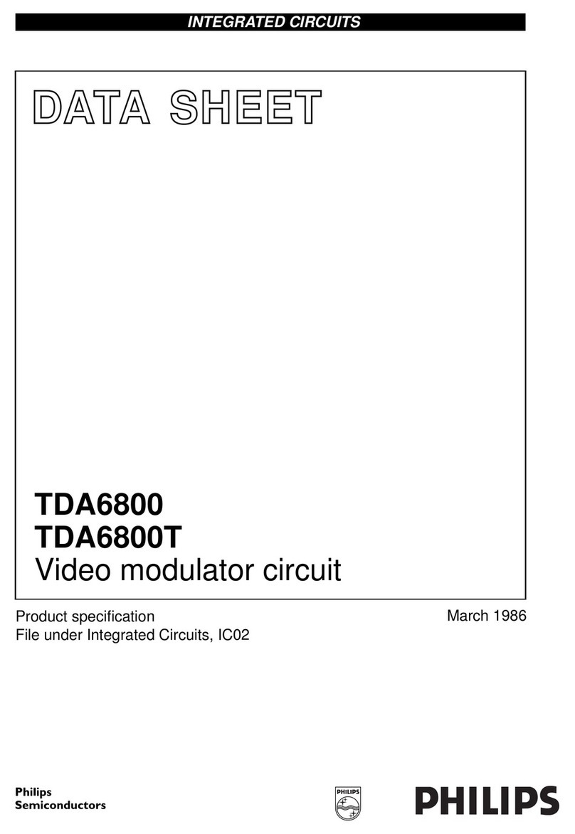 Philips TDA6800 datasheet