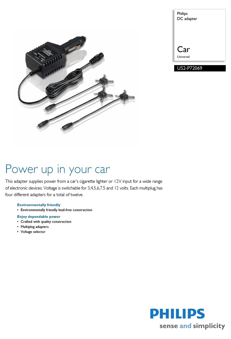 Philips US2-P72069 User manual
