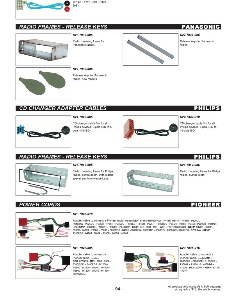 Philips S24.7942-005 installation guide