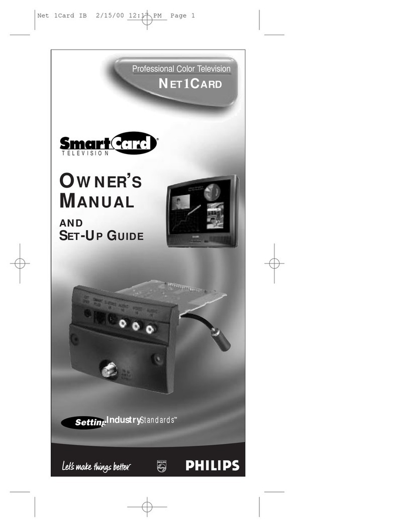 Philips Network Adaper User manual Philips Network Adaper User manual