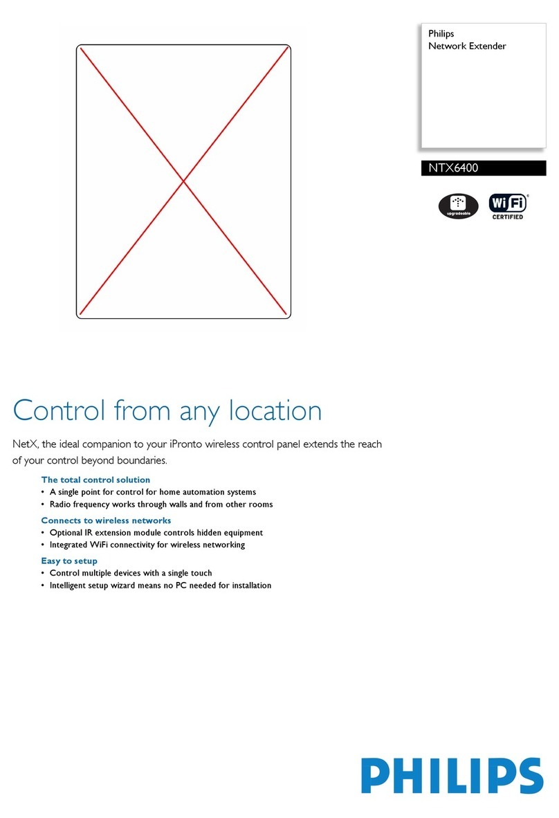 Philips NTX6400 User manual