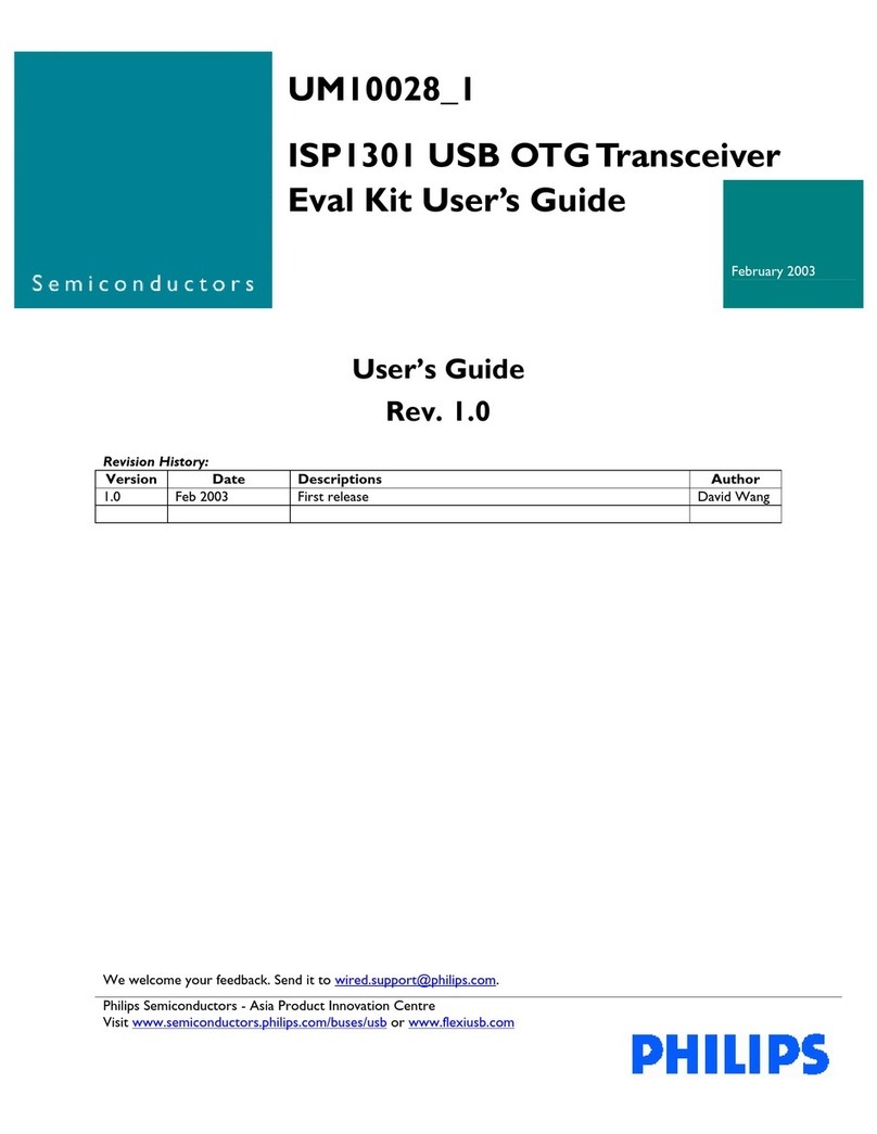 Philips ISP1301 User manual