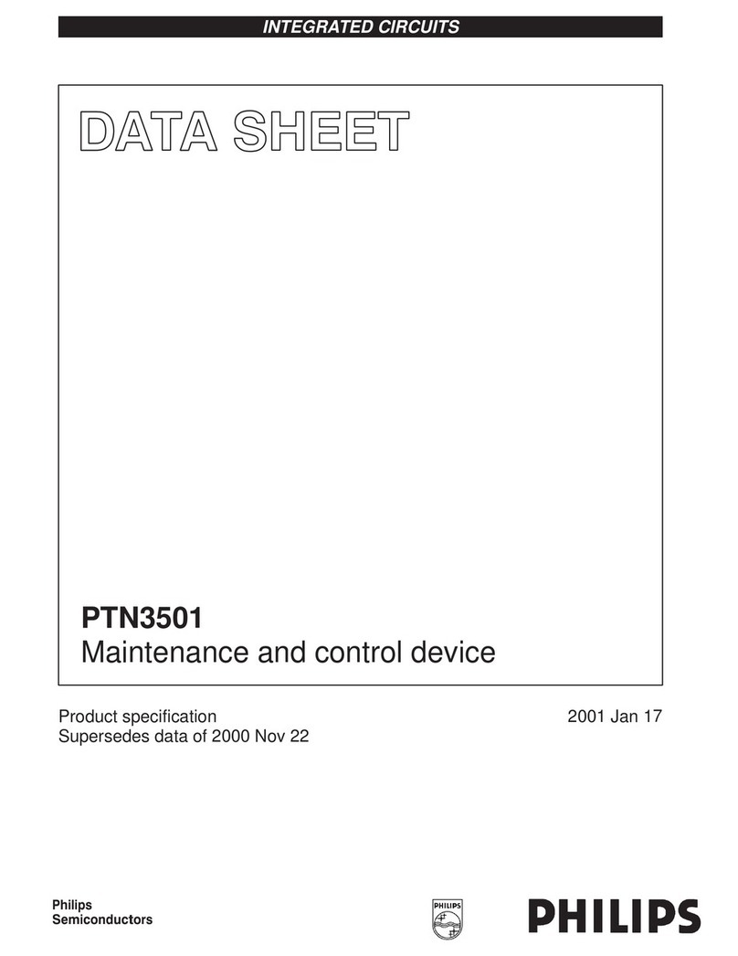 Philips PTN3501 User manual