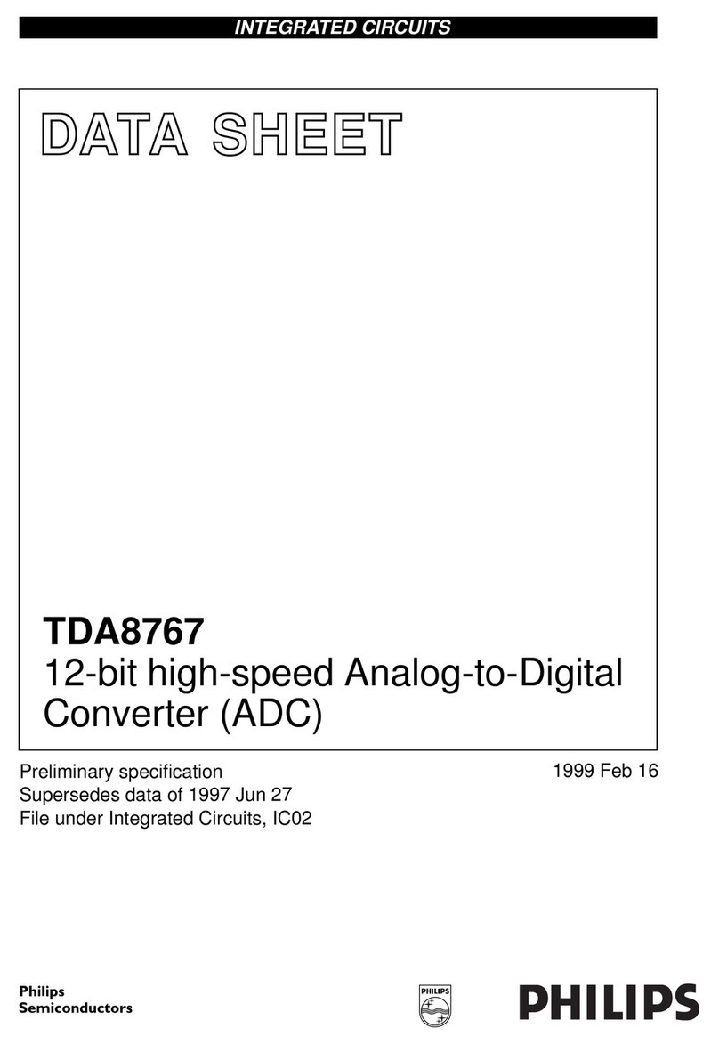 Philips TDA8767 User manual