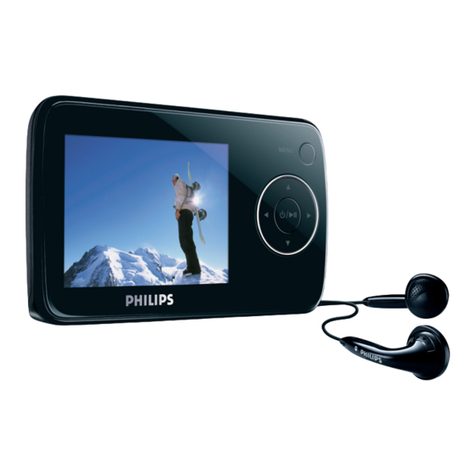 Philips GoGear SA3314 User manual