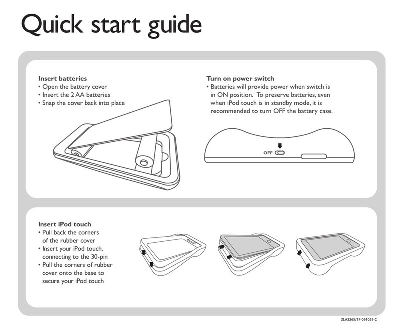 Philips DLA2265/17 quick start guide