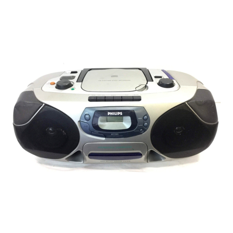 Philips AZ1202 Specifications