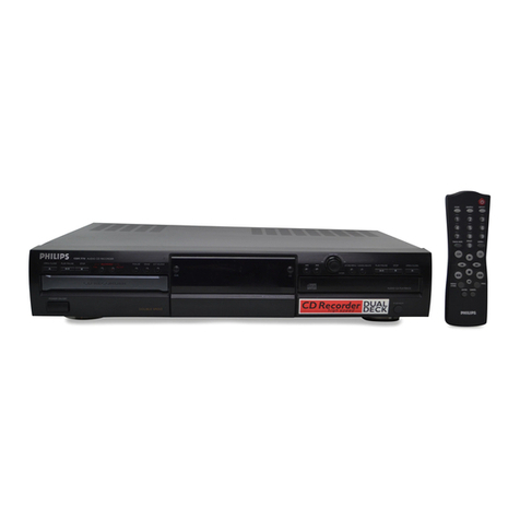 Philips CDR-778 User manual