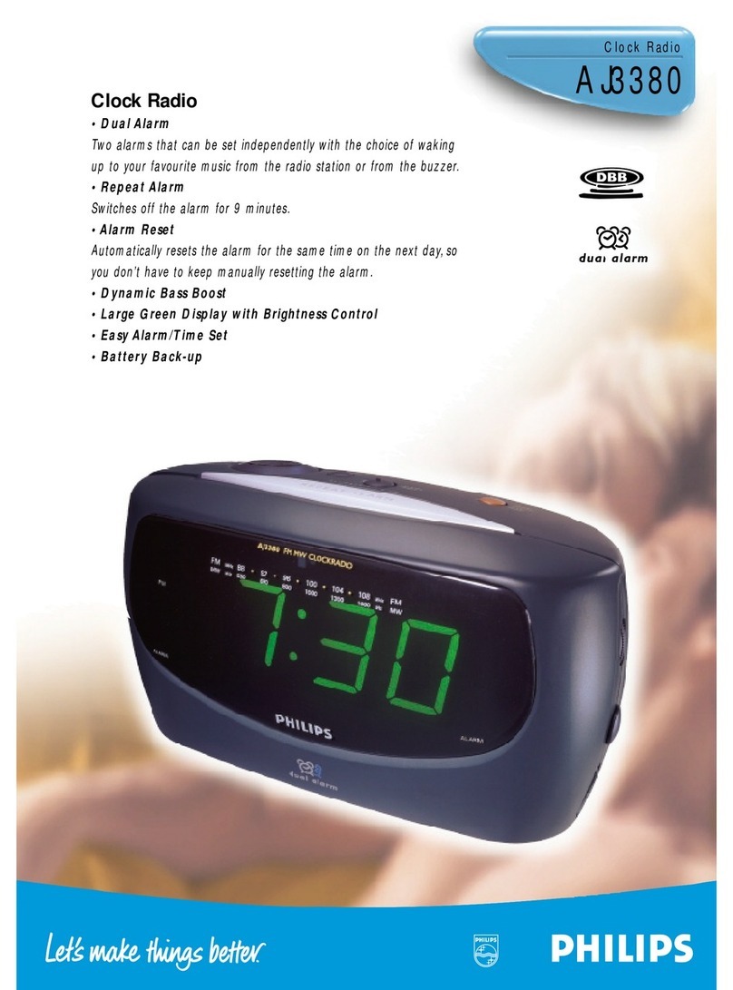 Philips XP AJ 3380 User manual