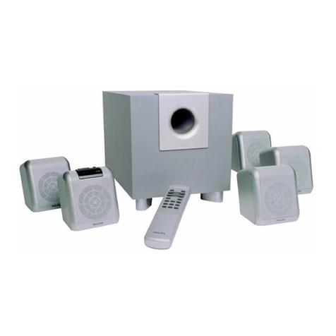 Philips A5.600 Seismic Power 600/MMS 506 Instructions for use
