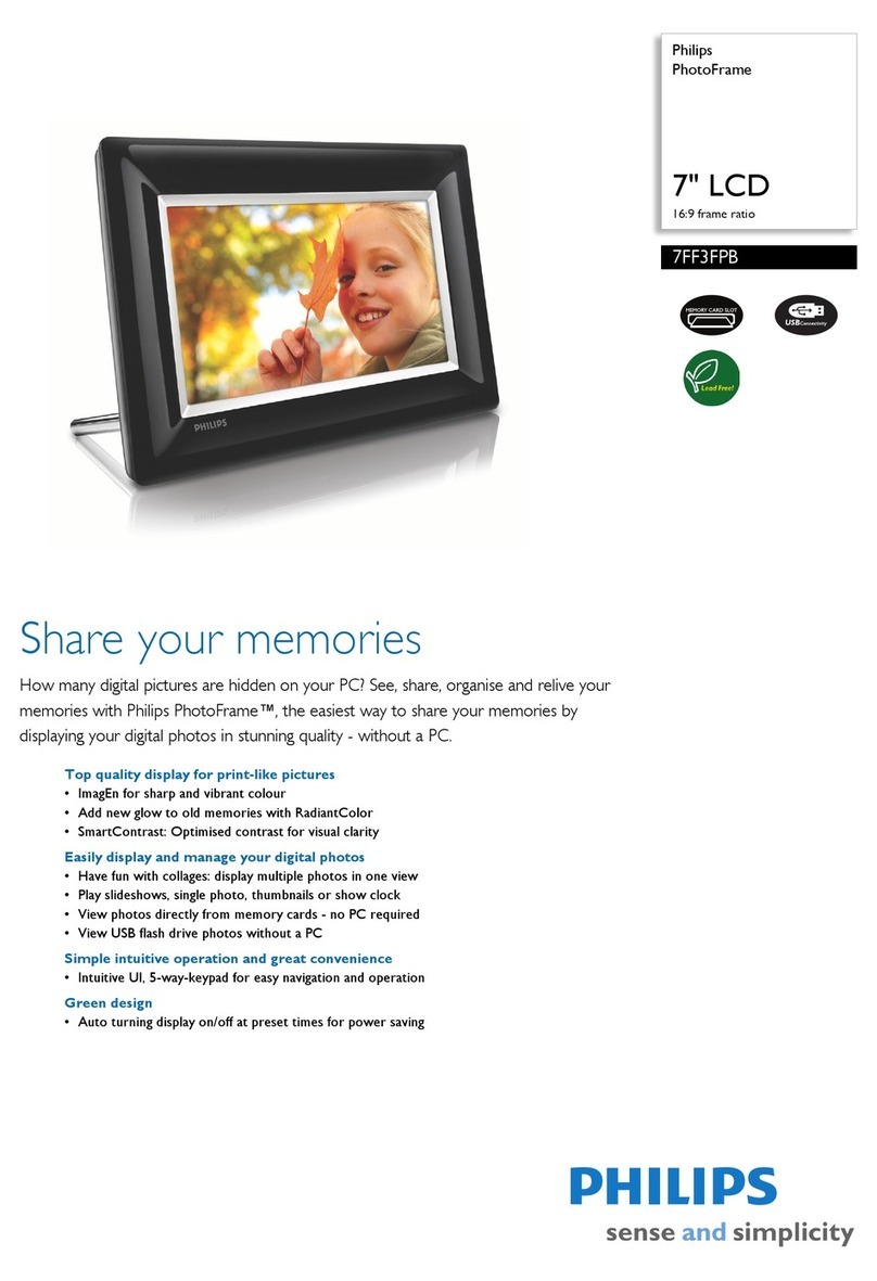 Philips 7FF3FPB Specifications