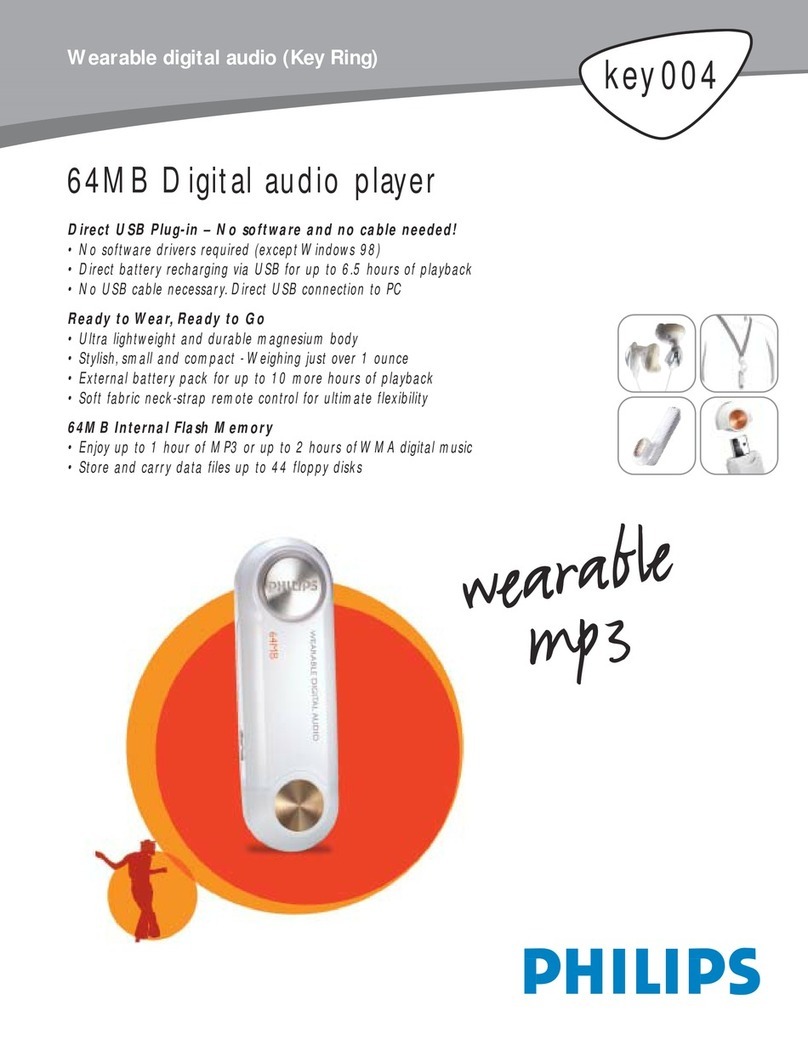 Philips key 004 Specifications