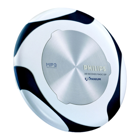 Philips EXP5463 Expanium User manual
