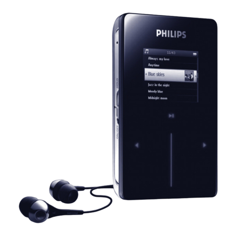 Philips HDD6330 GoGear User manual