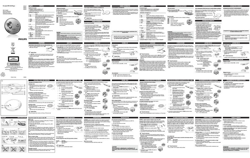 Philips EXP2460/78 User manual