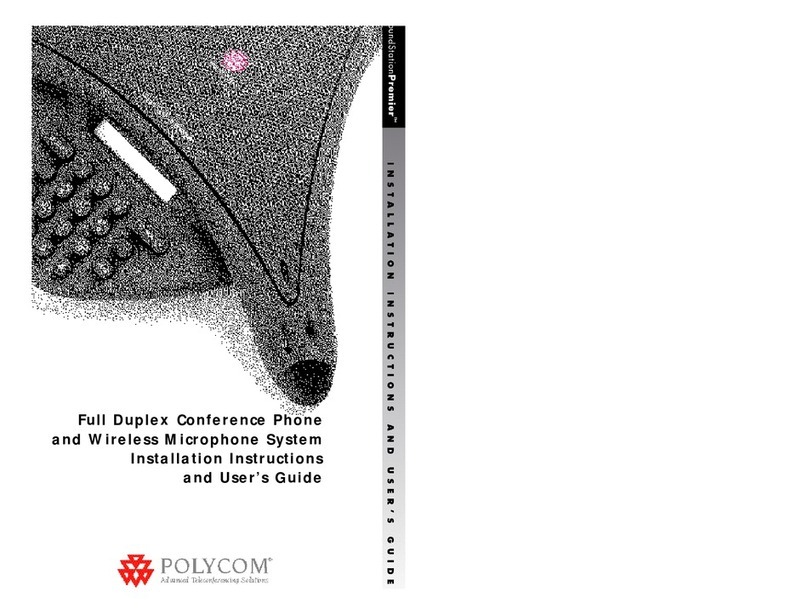 Polycom Wireless Microphone System User manual