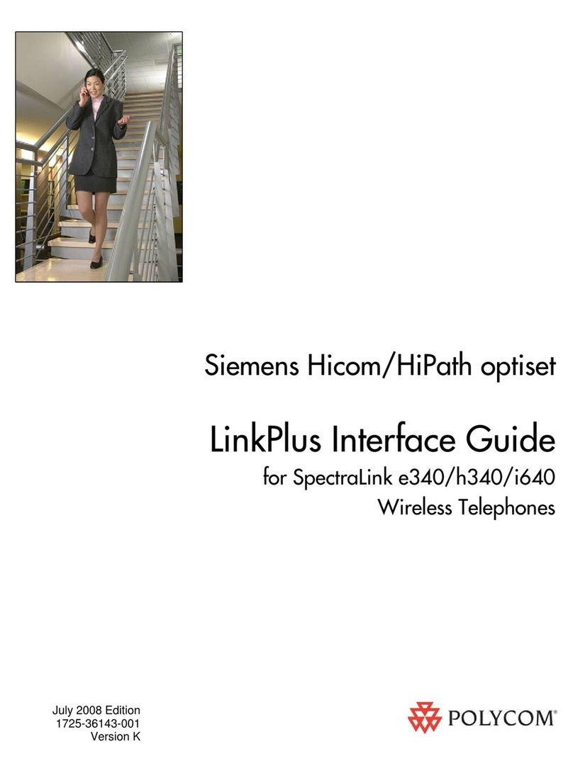 SpectraLink SpectraLink 1725-36143-001 Interface guide