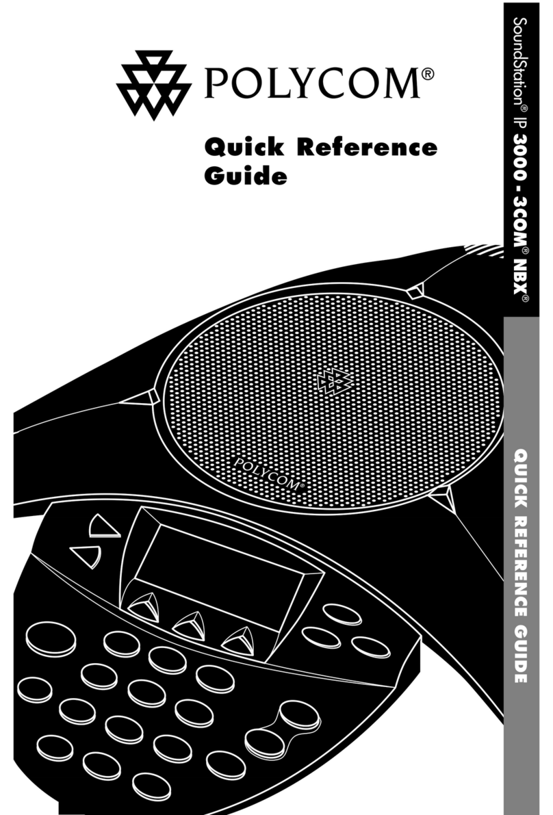 Polycom SoundStation IP 3000 User manual