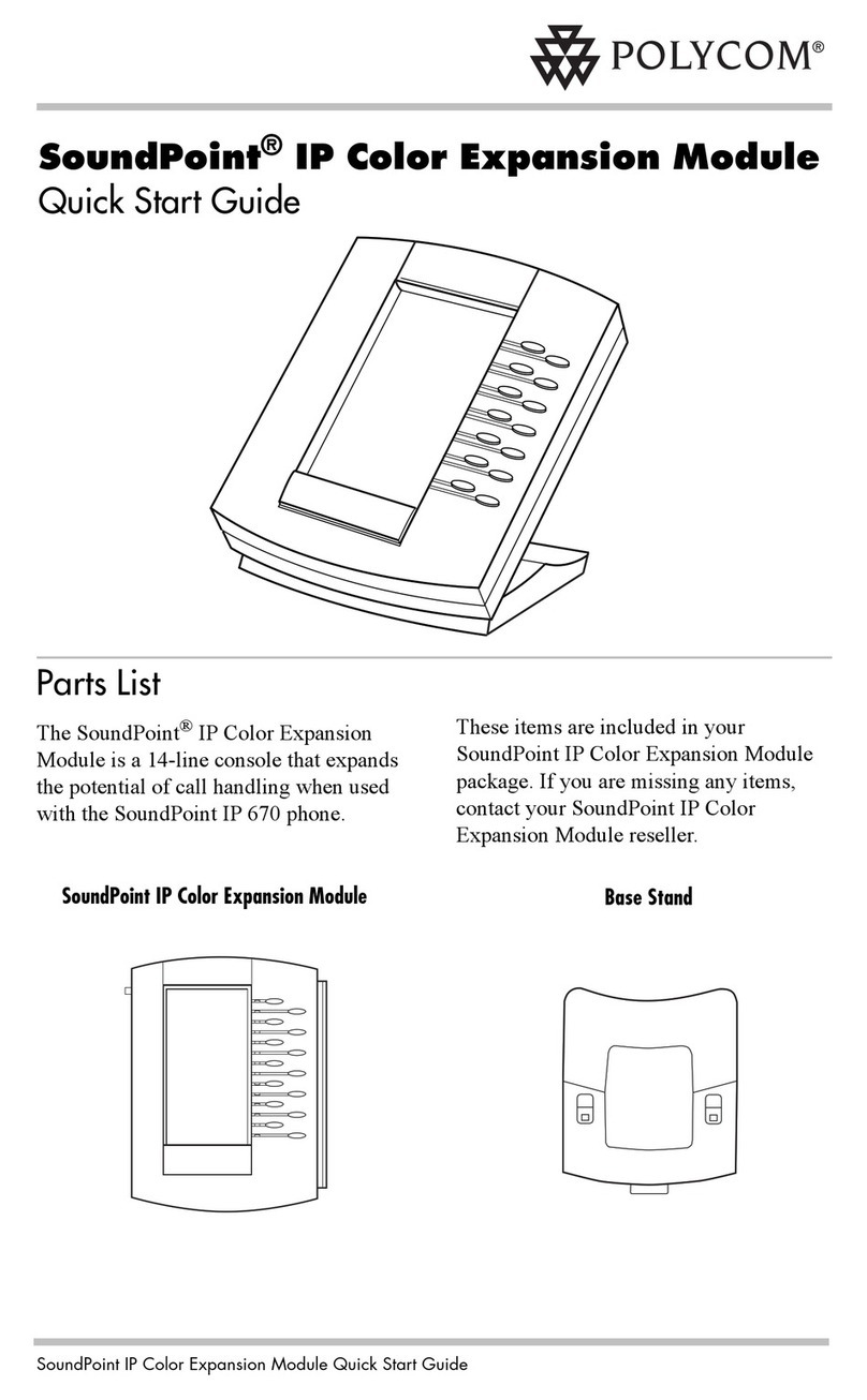 Polycom SoundPoint IP 670 User manual