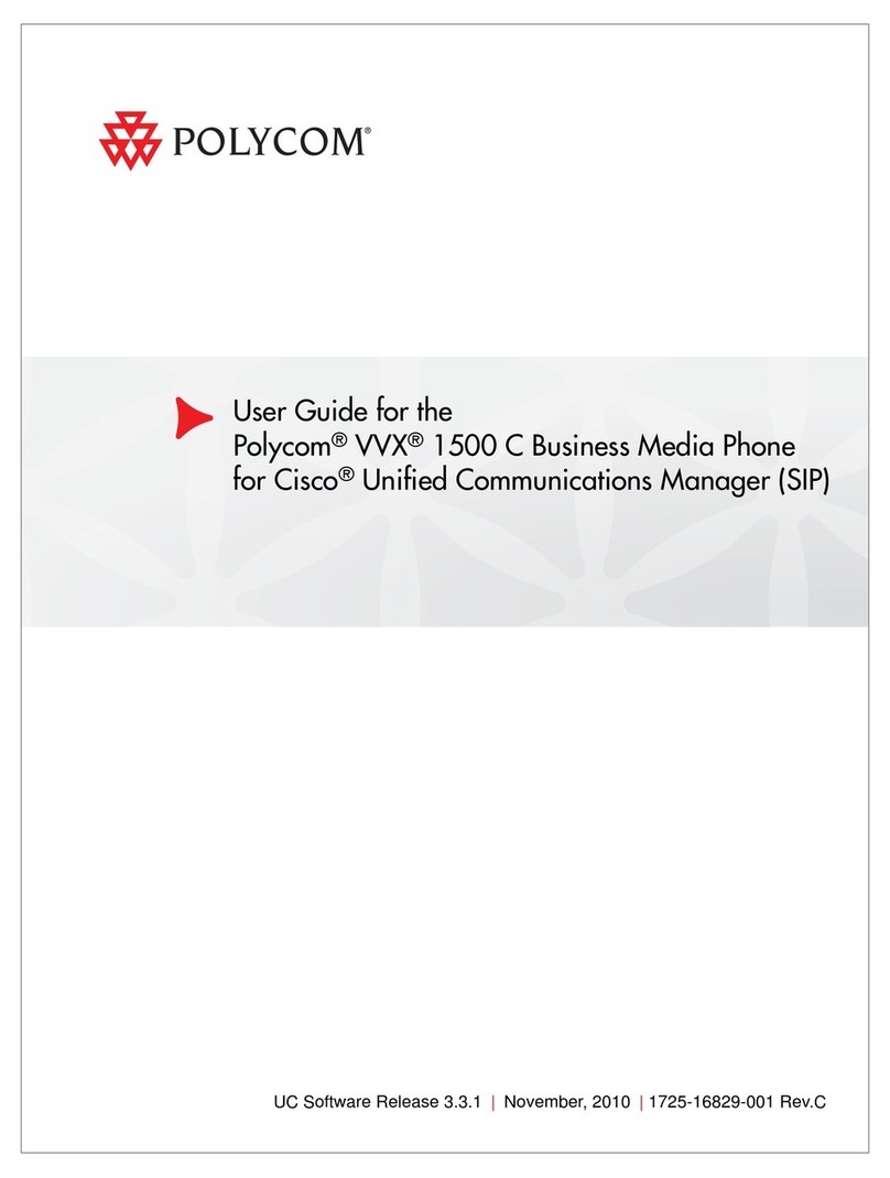 Polycom 1725-16829-001 User manual