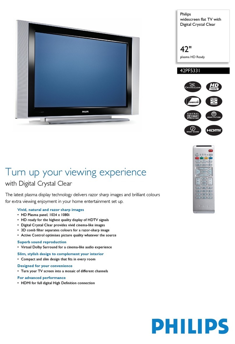 Philips 42PF5331 User manual