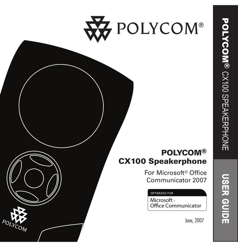 Polycom Conference Phone User manual