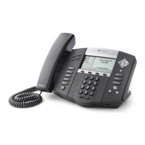 Polycom SoundPoint IP 550 User manual