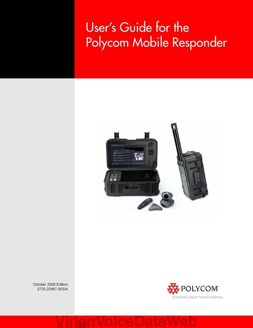 Polycom MOBILE RESPONDER 3725-23487-003/A user guide