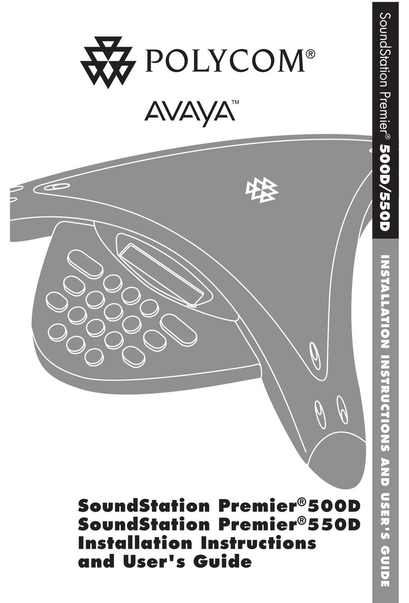 Polycom 500D Mounting instructions