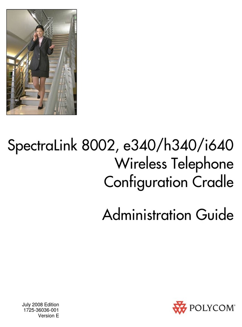 Polycom SpectraLink e340 Instruction Manual