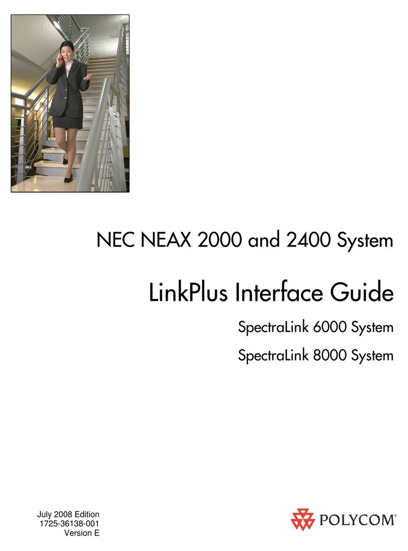 Polycom RMX 2000 Interface guide