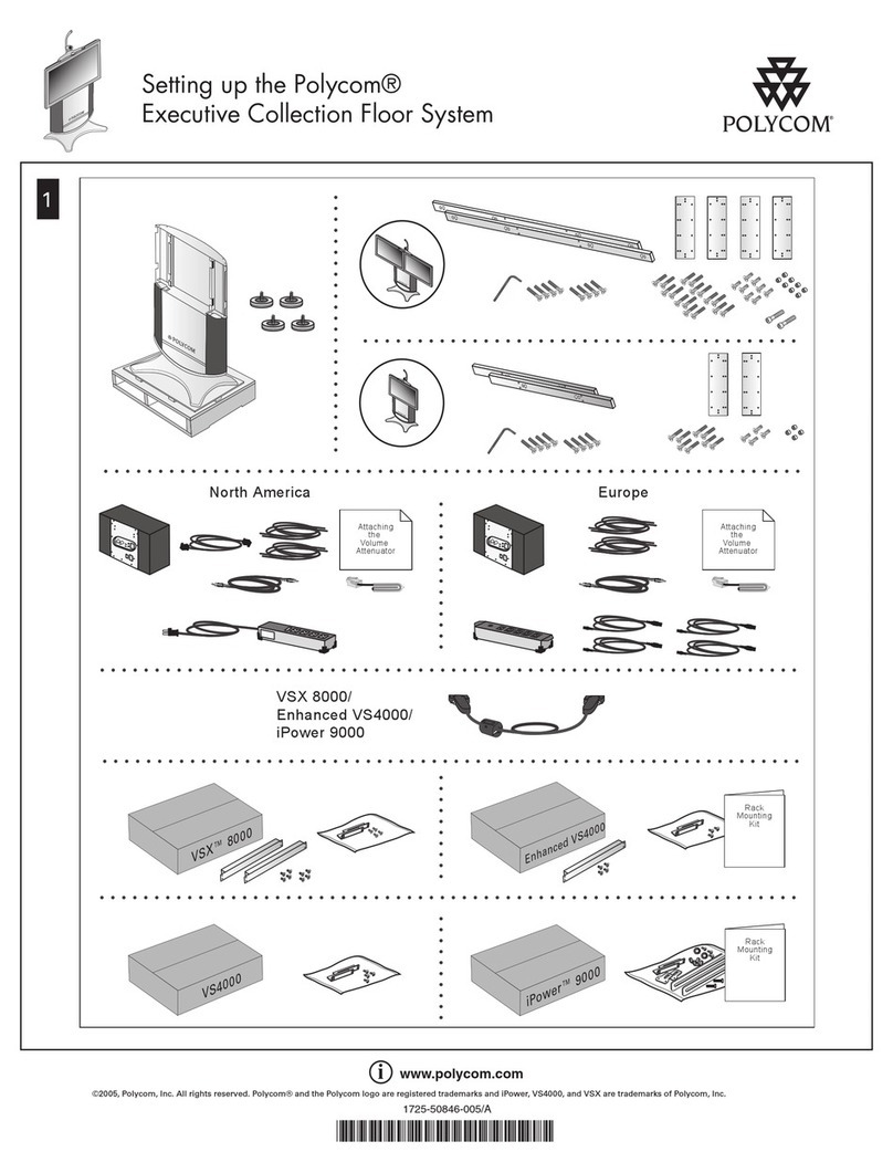 Polycom VS4000 User instructions Polycom VS4000 User instructions