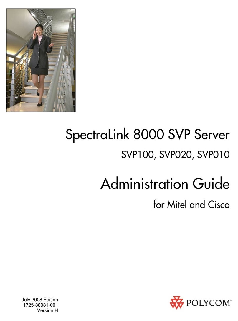 Polycom SpectraLink 1725-36031-001 Instruction Manual