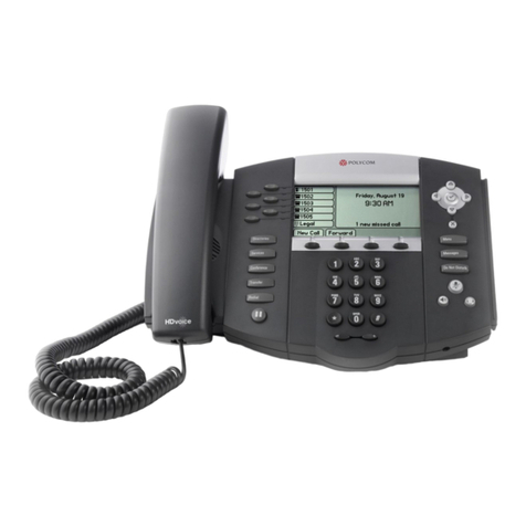 Polycom SoundPoint IP 650 User manual