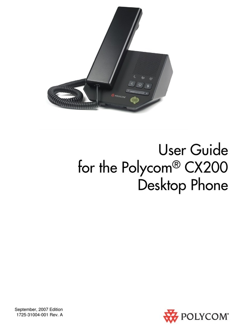 Polycom CX 200 User manual