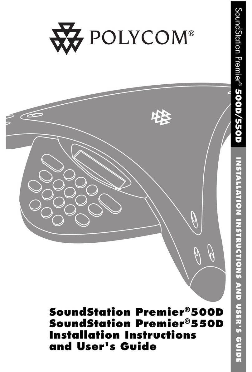 Polycom 500D Installation instructions and user guide