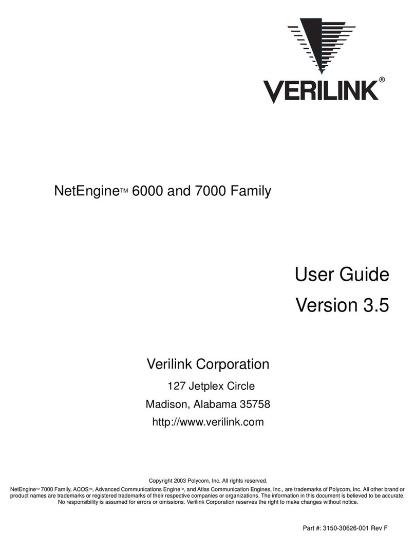Verilink SoundStation 7000 user guide Verilink SoundStation 7000 user guide