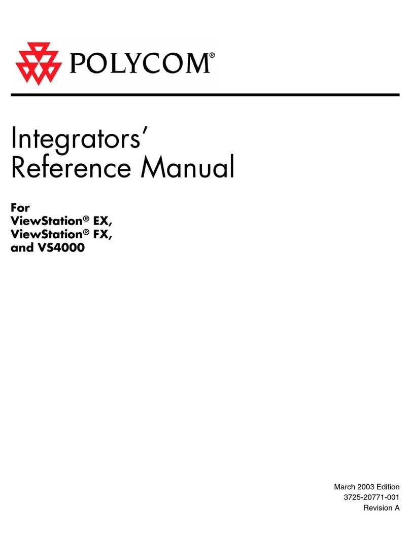 Polycom SoundStation2 EX, FX, VS4000 User manual