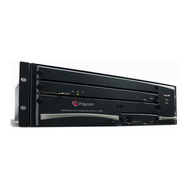 Polycom Real-Time Media Conferencing Platform RMX... Installation &  configuration guide